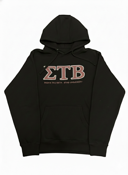 ΣTΒ - Stab University Hoodie (Black)