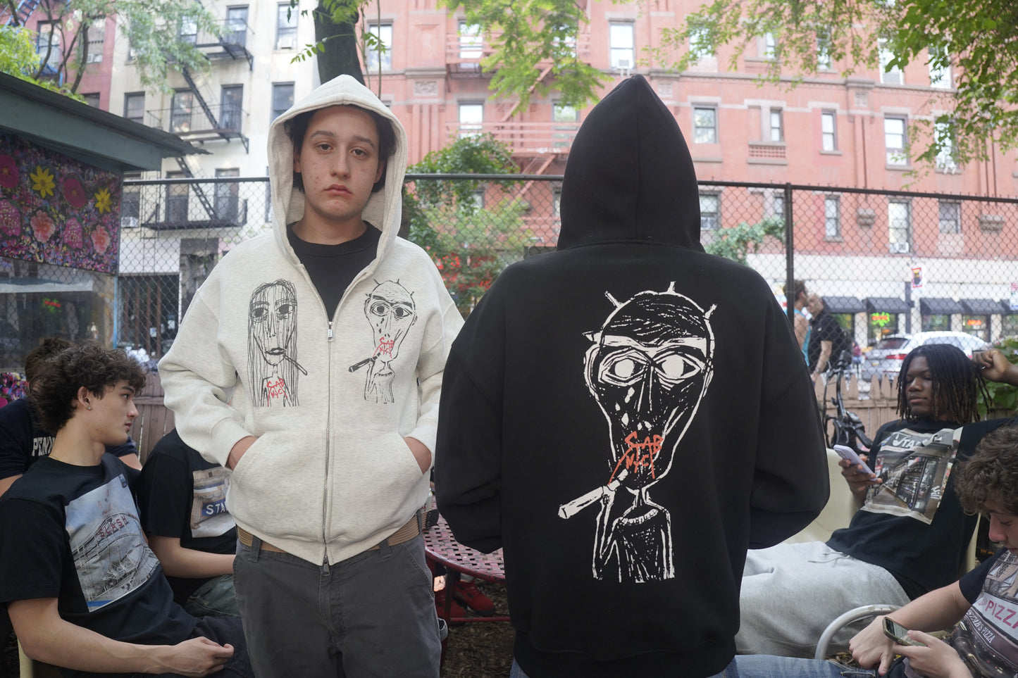 David Inverted Zip Hoodie