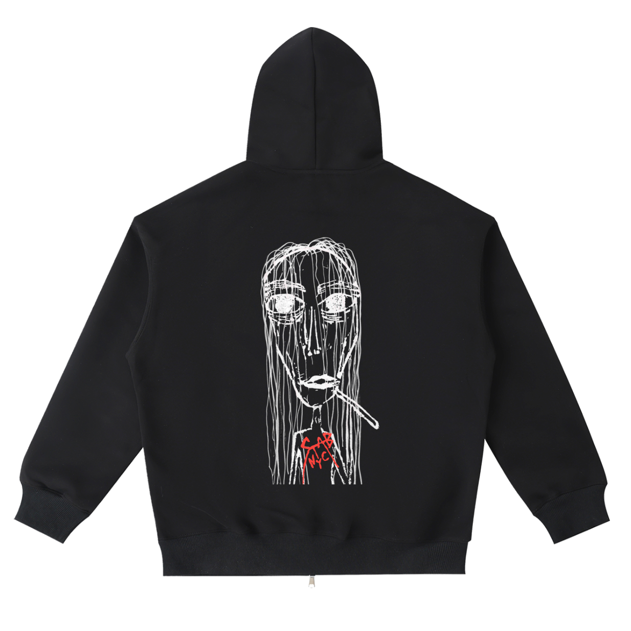 Diane Inverted Zip Hoodie