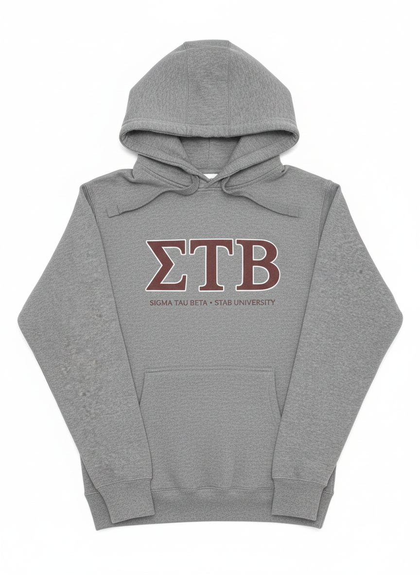 ΣTΒ - Stab University Hoodie (Grey)