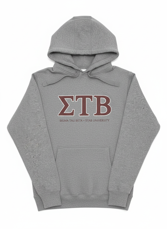 ΣTΒ - Stab University Hoodie (Grey)