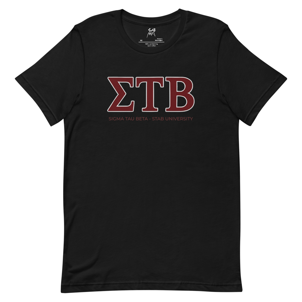 ΣTΒ - Stab University T-shirt (graphic print)