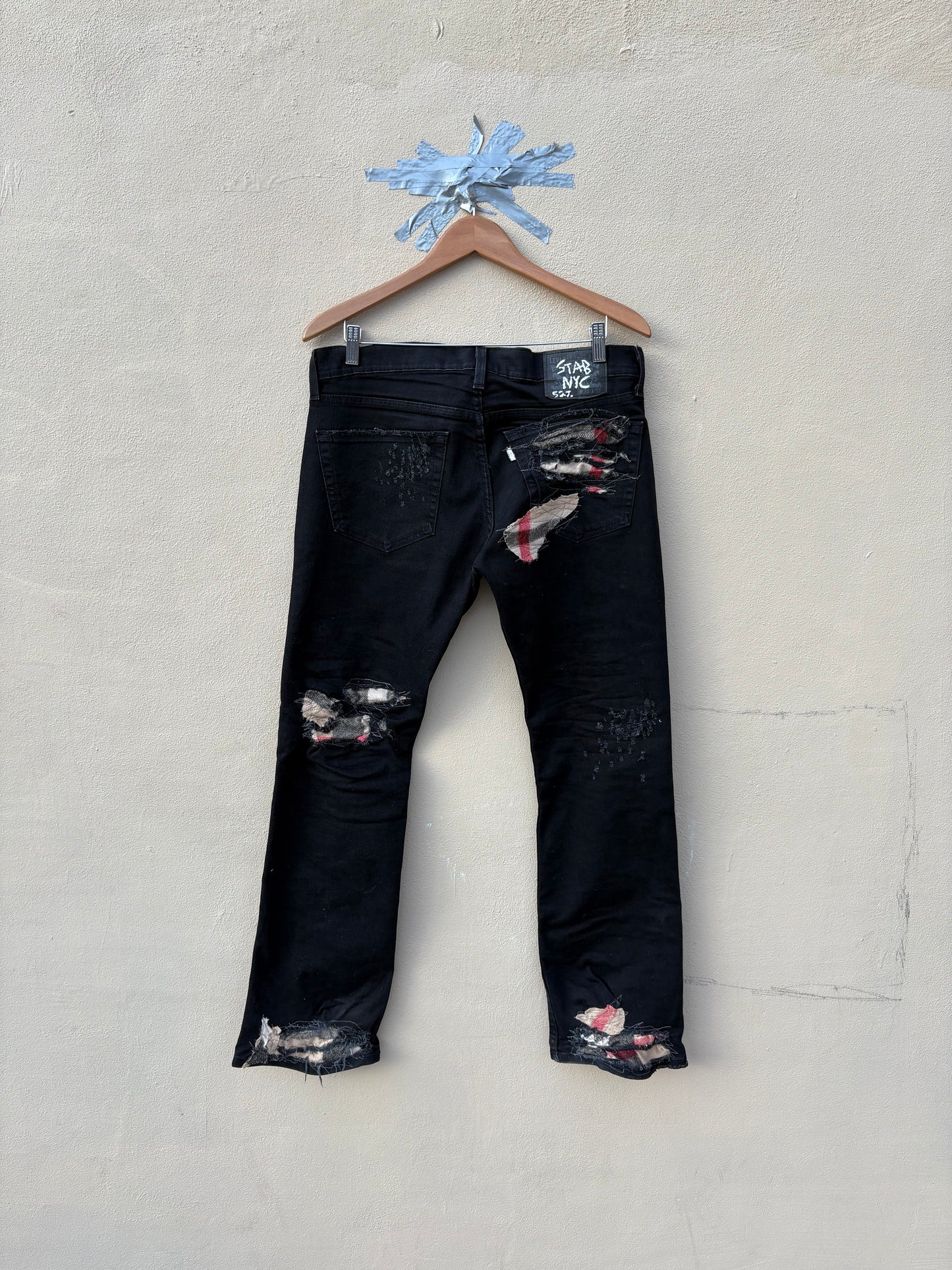 B-B Resititch Jeans