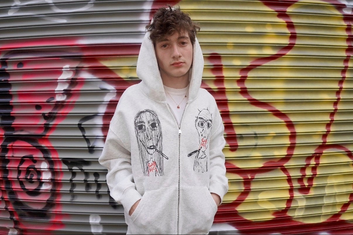 David and Diane Split Hoodie