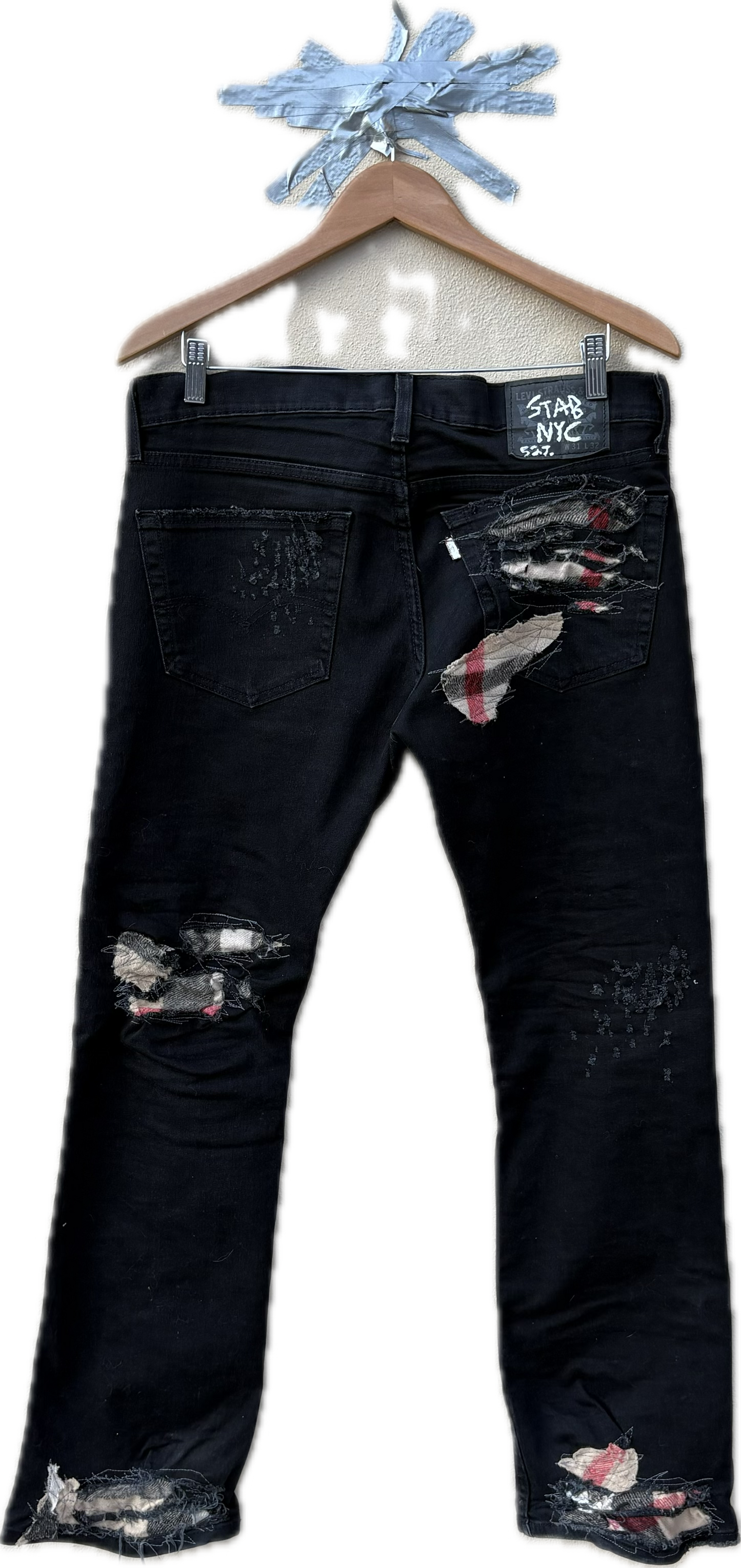 B-B Resititch Jeans