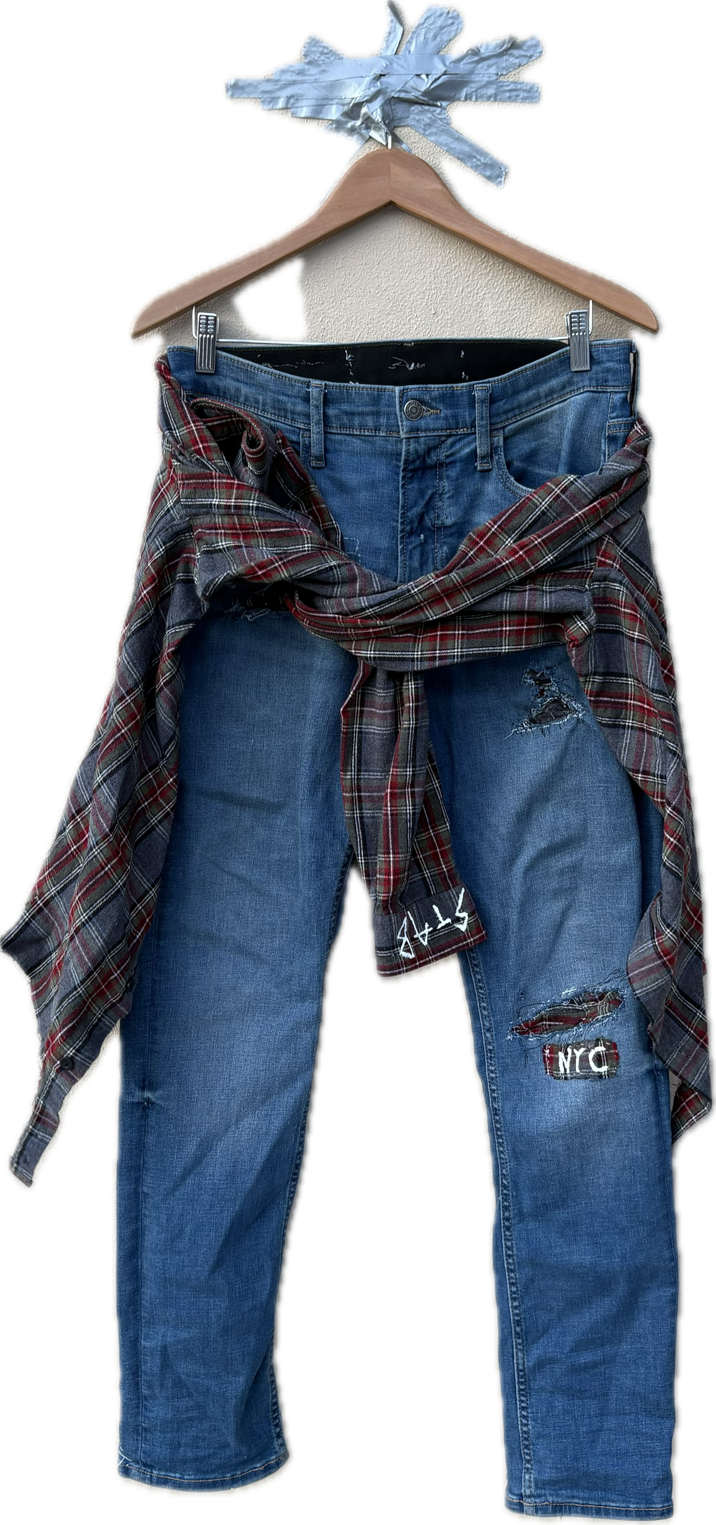 Layered Jeans